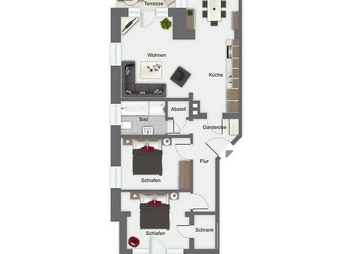 Daire Triton 03 Boltenhagen (Ostseebad)